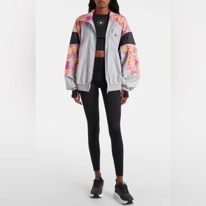 NWT Adidas by Stella McCartney Metallic track jacket size Small MSRP $180
